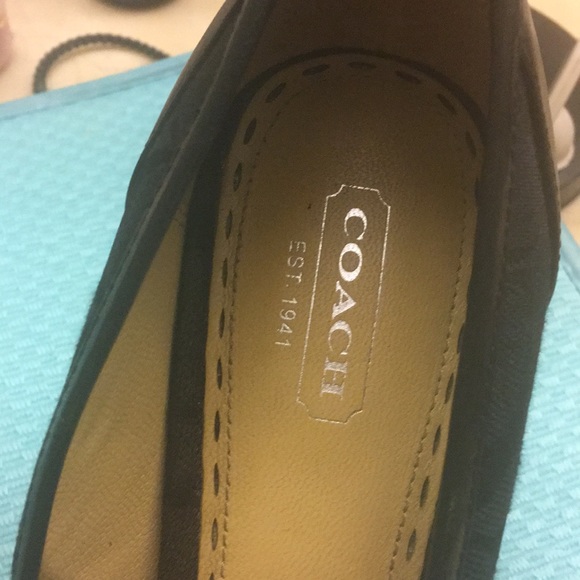 Black Coach heels. - Picture 3 of 4